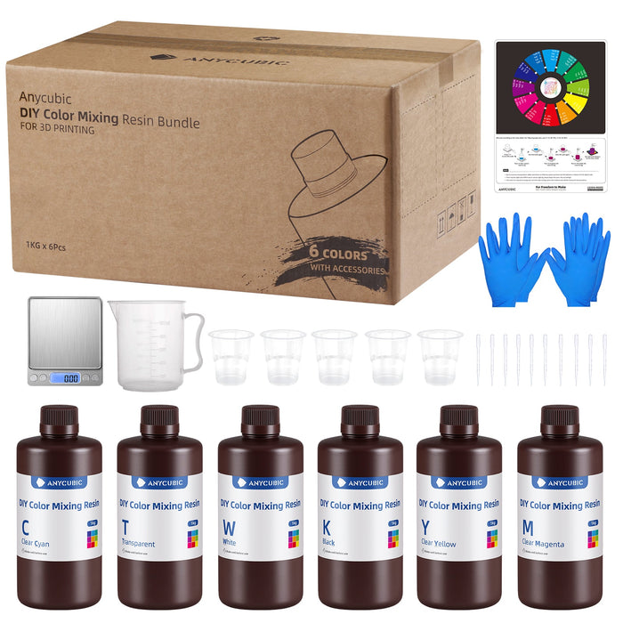 DIY Color Mixing Resin Set - 50% OFF