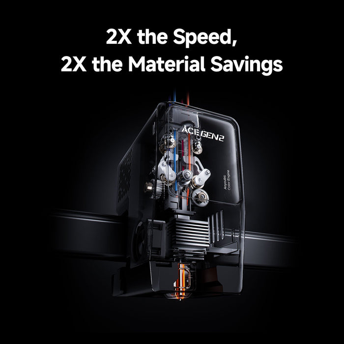 Anycubic Kobra X 4-Color Built-in 3D Printer, Perfect First Layer, Quiet Printing, Stable Printing, Easy to Use for Beginners